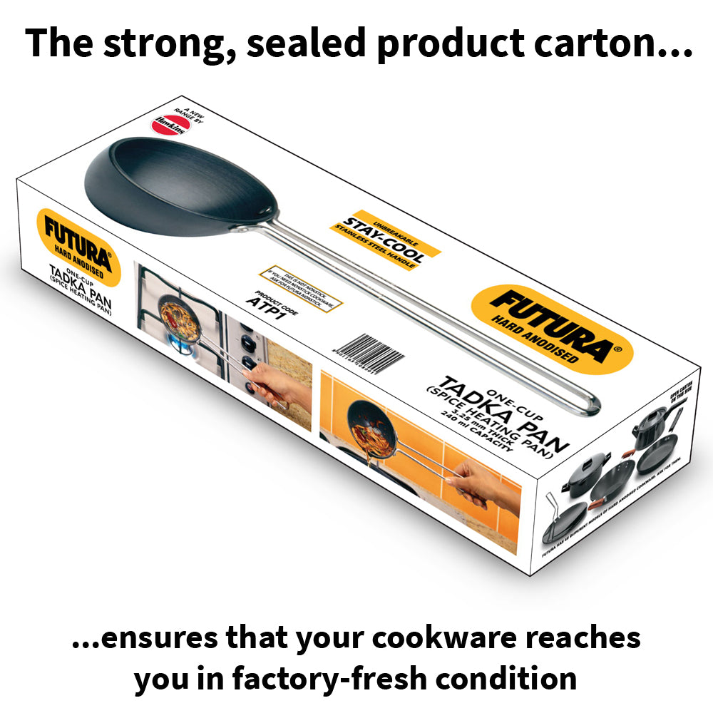 Futura Hard Anodised Spice Heating Pan