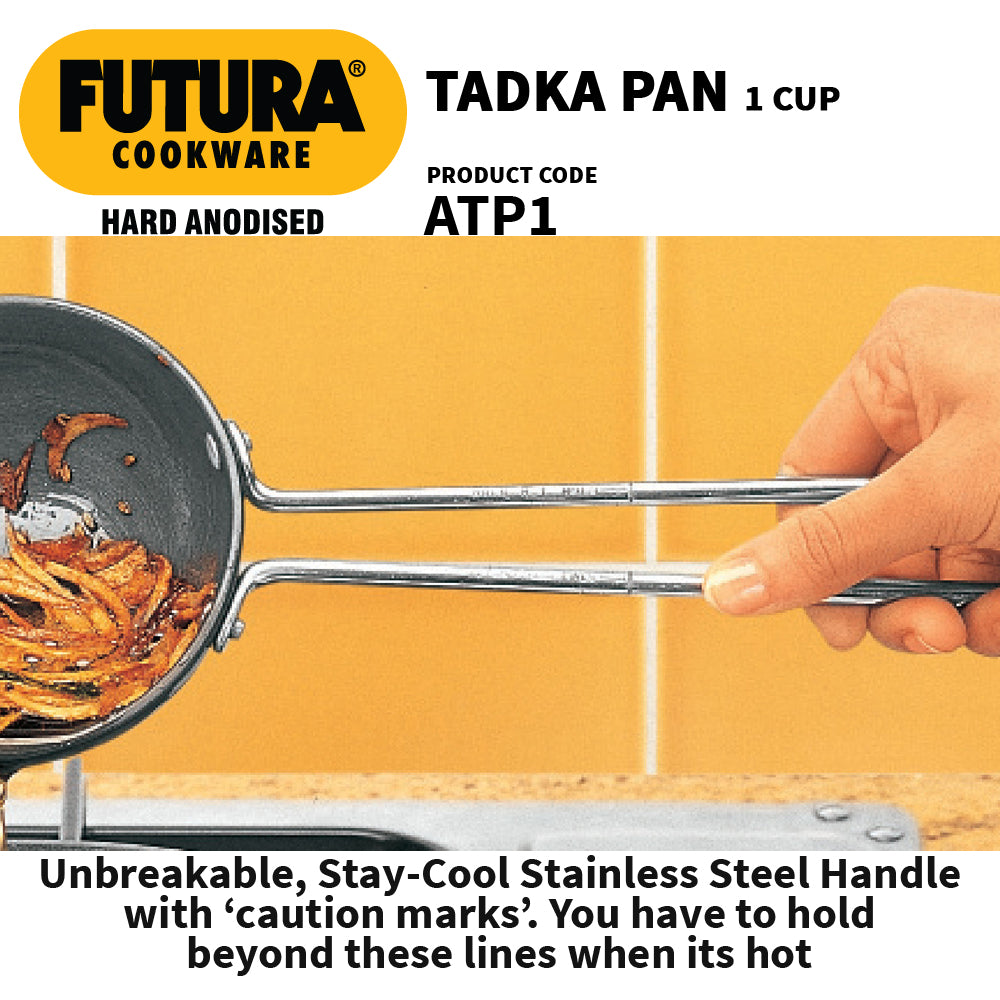Futura Hard Anodised Spice Heating Pan