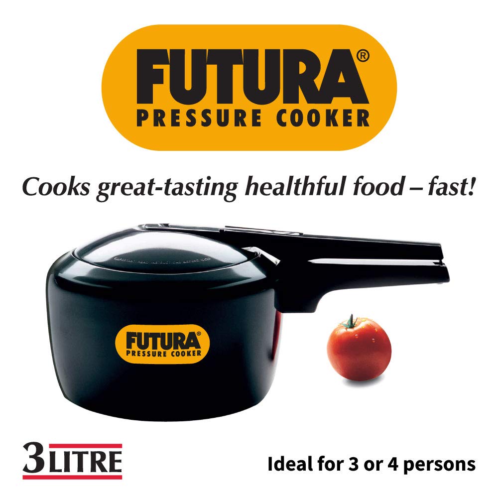 Futura Hard Anodised Pressure Cooker