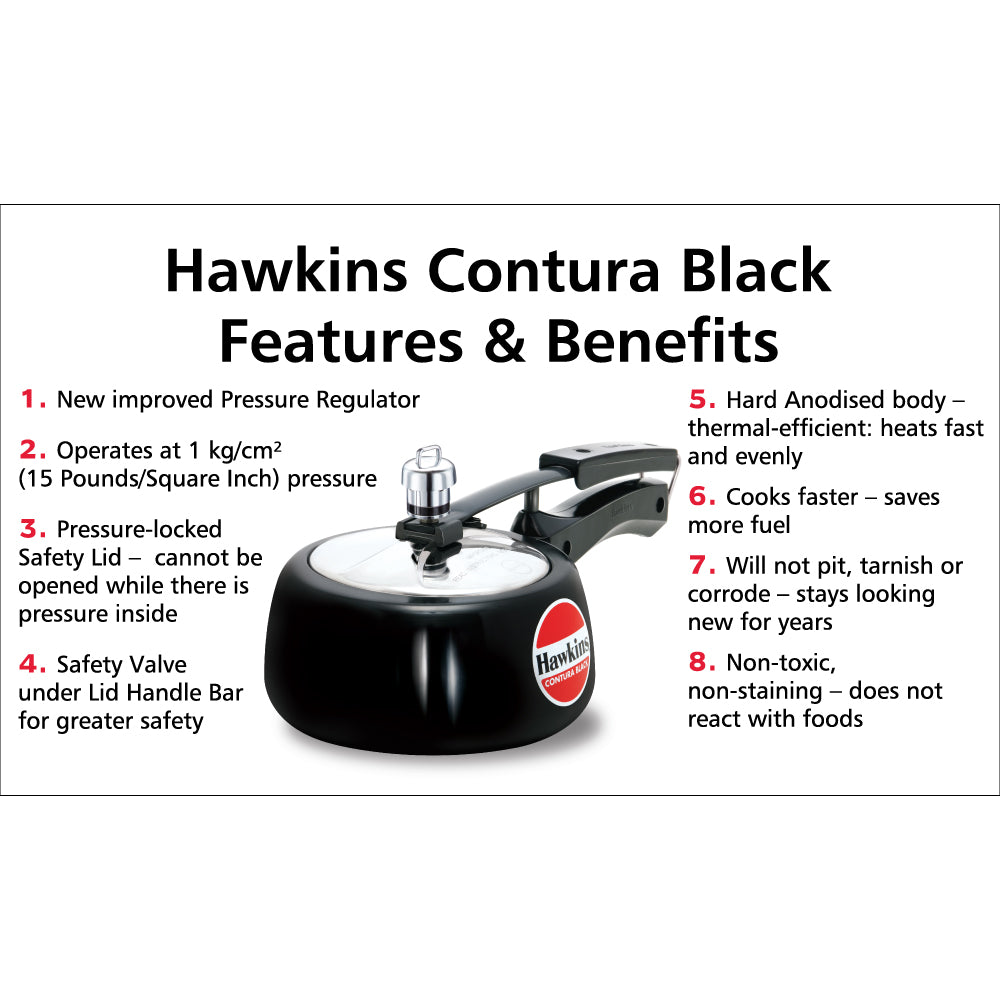 Hawkins Hard Anodised Contura Pressure Cooker