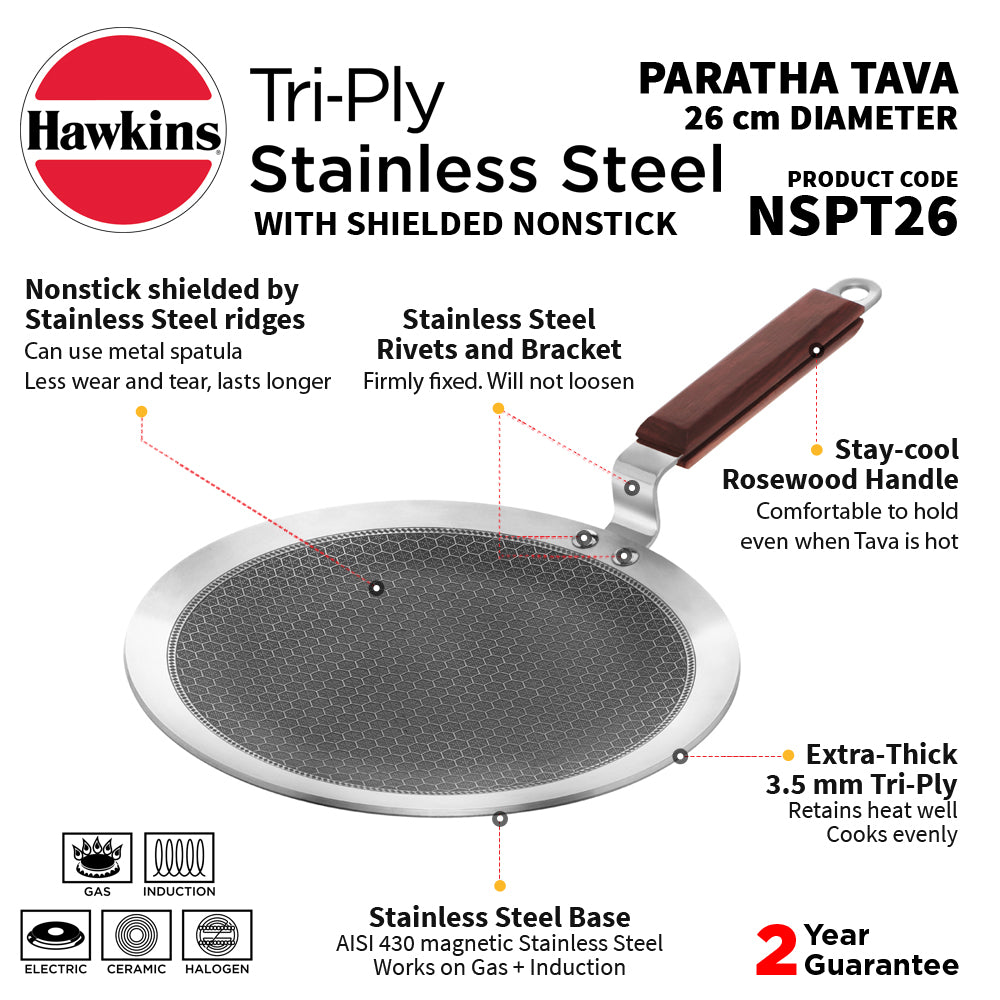 Hawkins Tri-Ply Tava