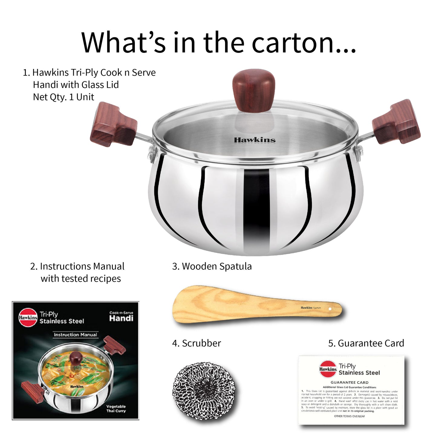 Hawkins Tri-Ply Handi