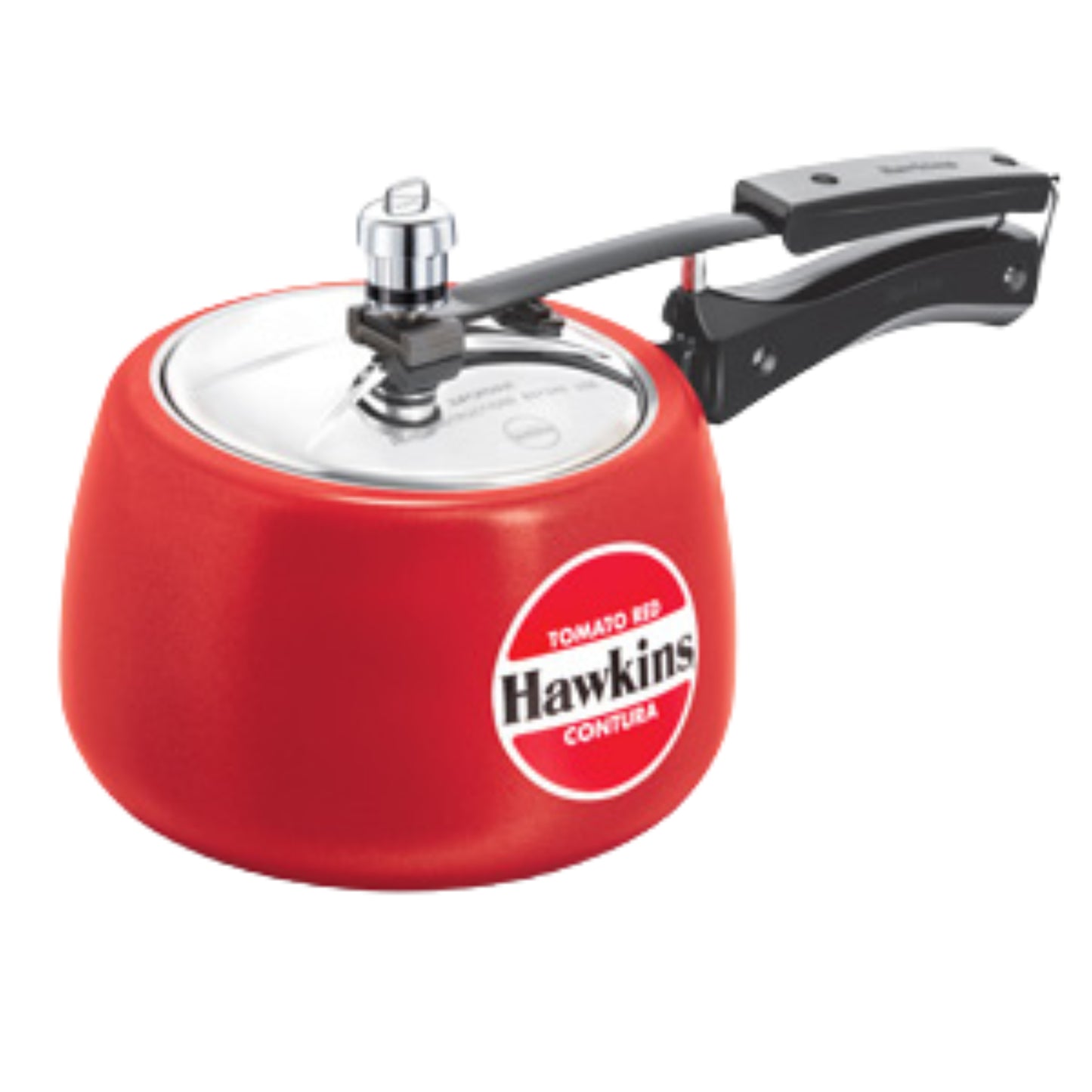 Hawkins Ceramic Coated Contura Pressure Cooker - Tomato Red