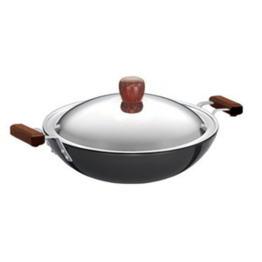 Futura Hard Anodised Deep Fry Pan