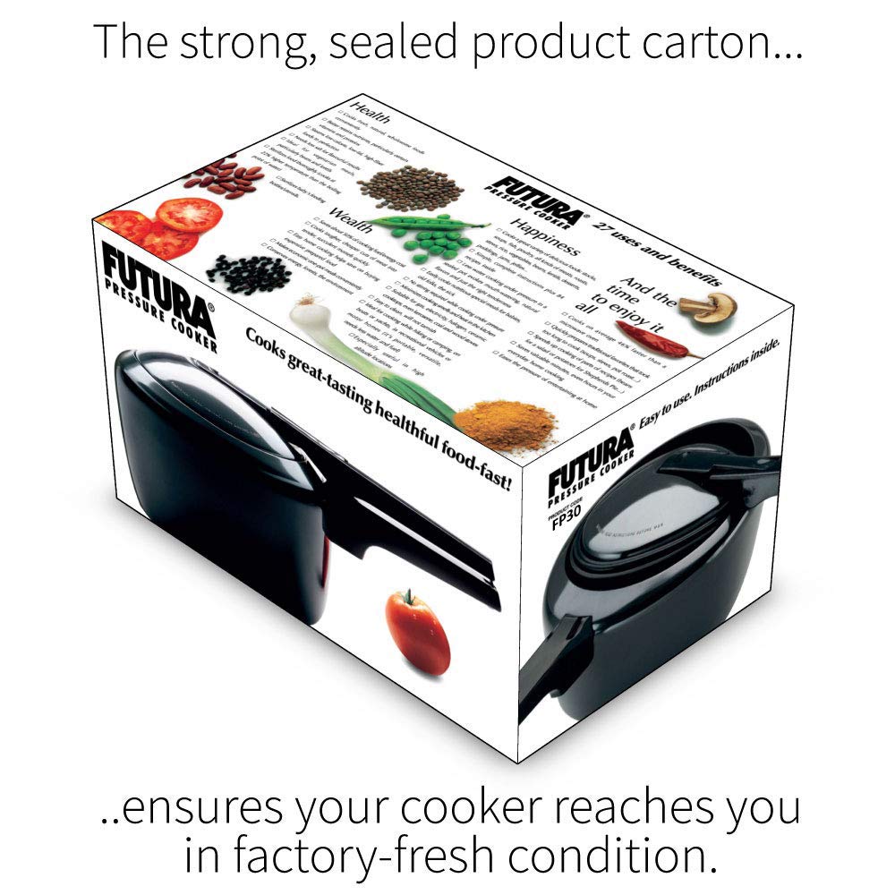 Futura Hard Anodised Pressure Cooker