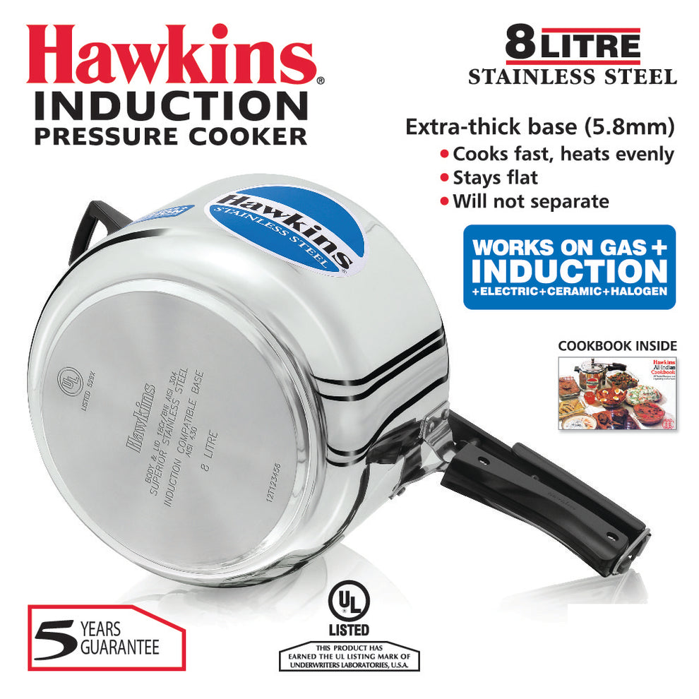 Hawkins Stainless Steel Pressure Cookers – Hawkins Cookers UK (Brought ...