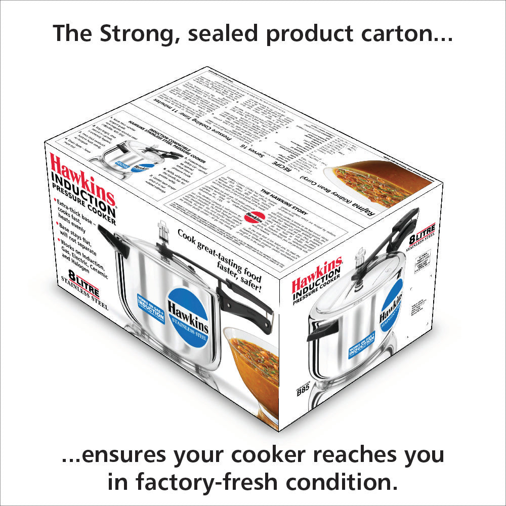 Hawkins Stainless Steel Pressure Cookers – Hawkins Cookers UK (Brought ...