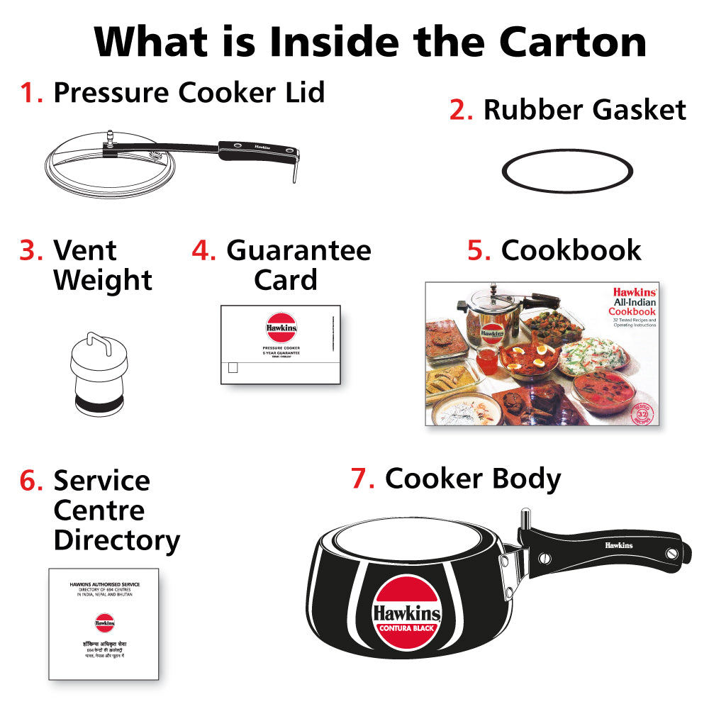 Hawkins Hard Anodised Contura Pressure Cooker