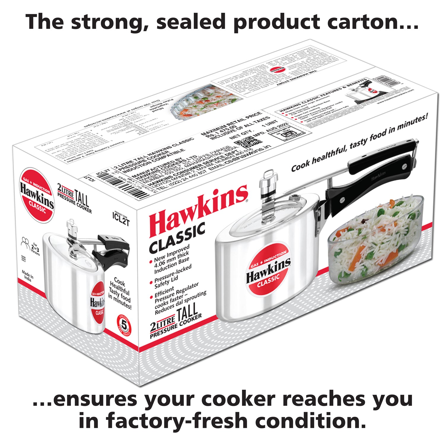 Hawkins classic 3 litre hotsell