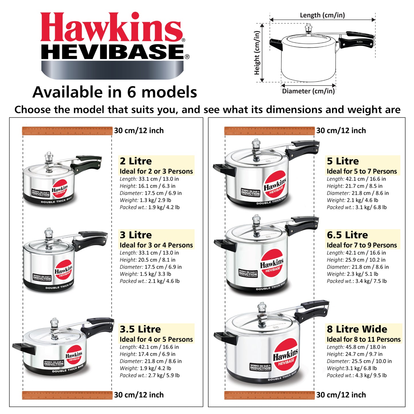 Hawkins Hevibase Pressure Cooker