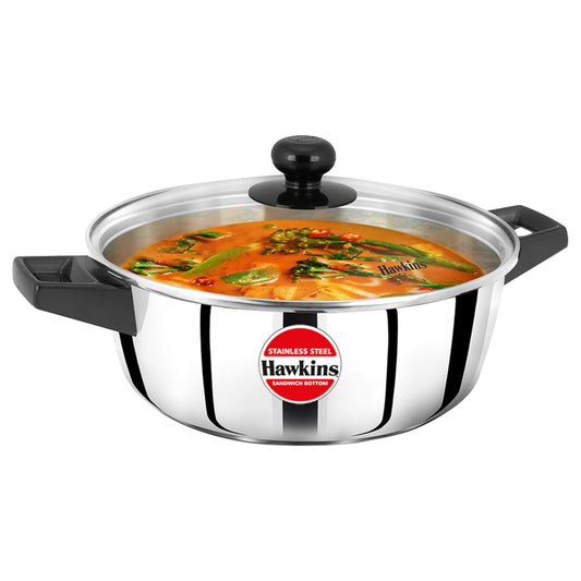 Hawkins Stainless Steel Casserole Pot