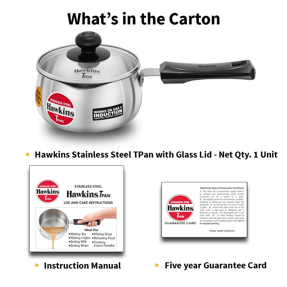Hawkins Stainless Steel T-Pan